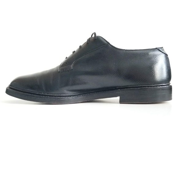 JOHNSTON MURPHY V Cleat Aristocraft Men\'s Oxford Black Shoes Size 10 E/C Vintage main image 6